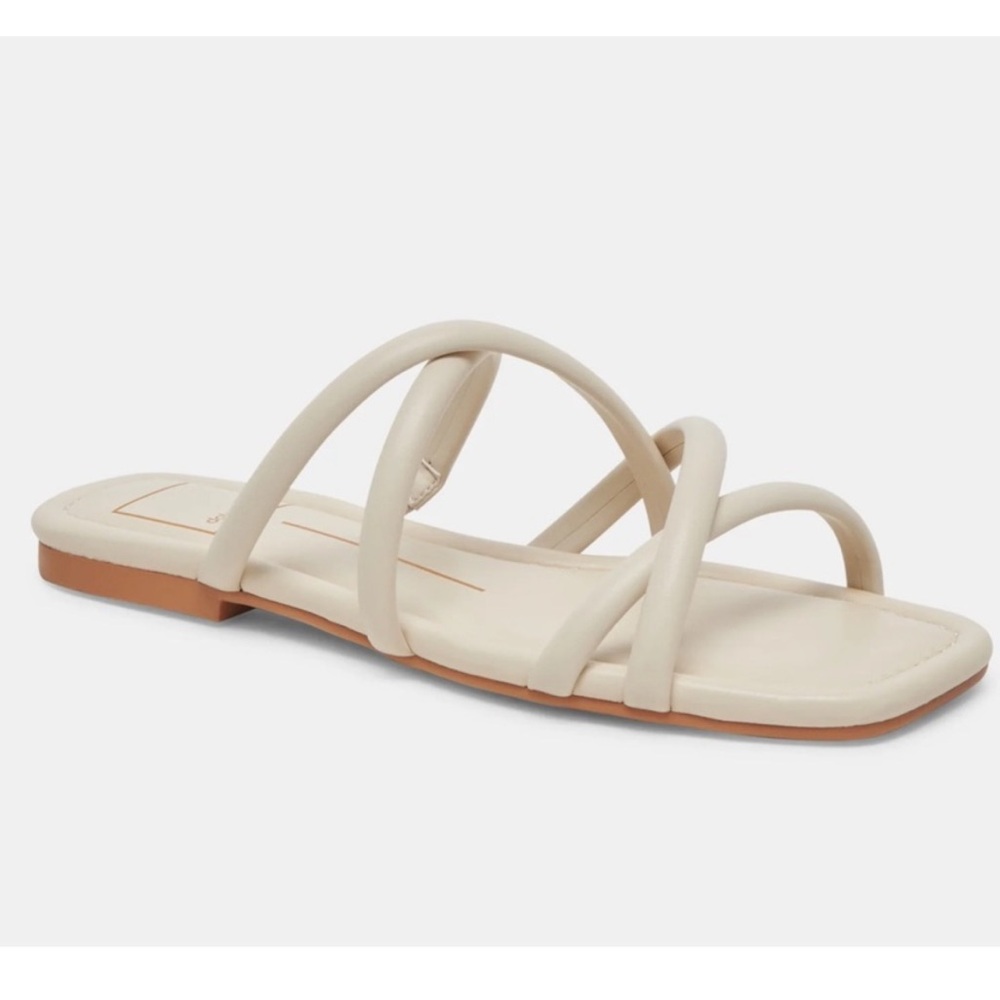 NWOT - Dolce Vita Ivory Stella Lanza Sandal - 8